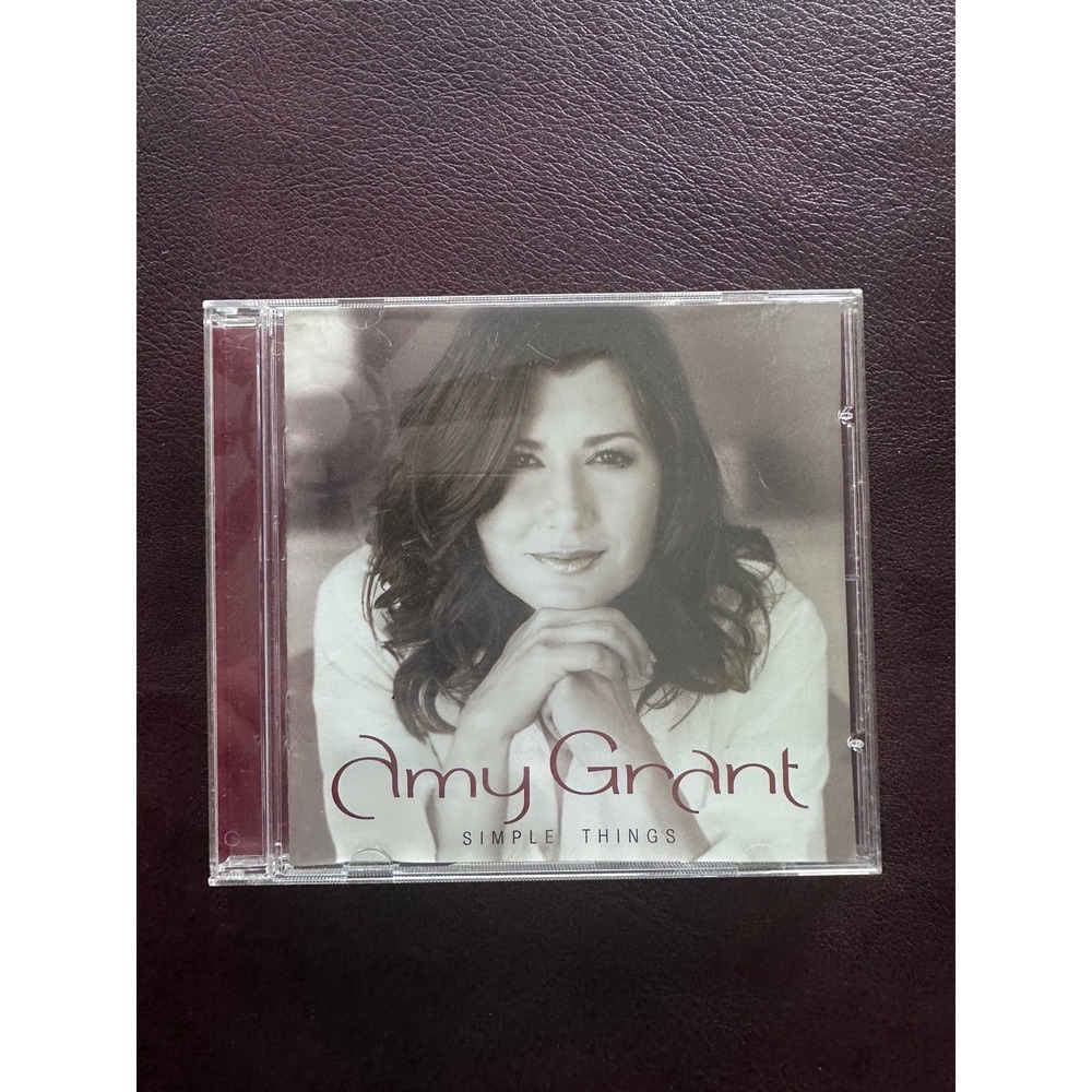 Amy Grant Simple Things CD 2003 A&M Records Contemporary Christian Pop Album